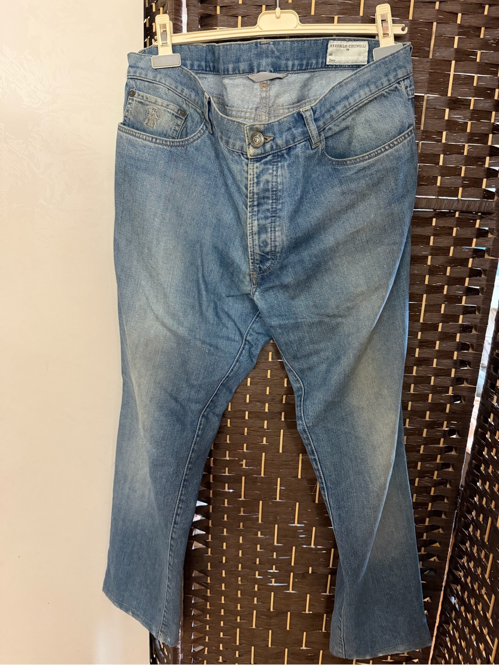 Brunello Cucinelli Men's Classic Blue Denim Jeans - Casual Everyday Fit